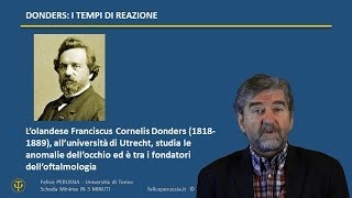 DONDERS I tempi di reazione [upl. by Aeslahc]