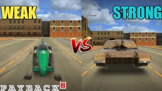 PAYBACK 2 TANK VS ROCKET CAR WHICH IS BEST [upl. by Clawson]