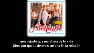 Aventura  Amor Bonito lyric  letra [upl. by Ylrehs489]