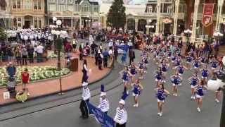 JesuitNOLA Blue Jay Marching Band and Jayettes Walt Disney World 2015 [upl. by Harewood]