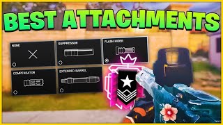 The BEST Attachments For NO Recoil on ALL Operators  Rainbow Six Siege [upl. by Karlens880]