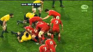 Munster upset Australia 2010 [upl. by Malinowski]