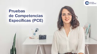 Pruebas PCE son la pruebas de Competencias Específicas para acceder a la universidad española [upl. by Neleag990]