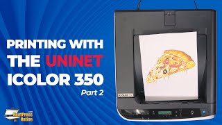 Making Your First Print with the UNINET IColor 350 Sublimation Laser Printer Part 2 [upl. by Ztnaj]