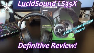 LucidSound LS35X Review A Killer Xbox Headset [upl. by Bobby]