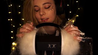 ASMR  Brain Melting Crinkles amp Fluffy Earmuff Sounds [upl. by Dryfoos]