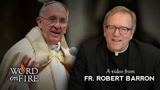 Bishop Robert Barron on Pope Francis amp quotThe Joy of the Gospelquot [upl. by Anirtek372]