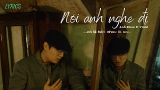 Có Lẽ Bên Nhau Là Sai  Anh Khoa ft ViAM Official Lyric Video [upl. by Anwahsiek]