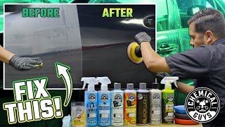 How To Completely Correct Contaminated and Scratched Paint With A Two Step Polish  Chemical Guys [upl. by Pepper925]