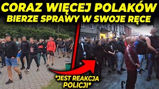 KOLEJNE GRUPY POLAKÓW RUSZYŁY NA IMIGRANTÓW [upl. by Renferd]