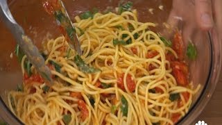 In The Kitchen With Antonia Lofaso Fresh Tomato Sauce [upl. by Maite608]