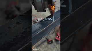 Precision elbow cutting technique weldingtipsandtricks shots cuttingskills [upl. by Nnaitsirhc]