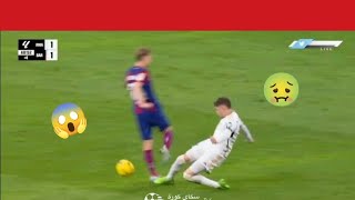 Frankie De Jong injury  No red card for Valverde tackle Real Madrid vs Barcelona  😱😱 [upl. by Ace761]