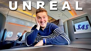 8 HOURS ON AN A321😅 SAS Business Class to New York [upl. by Scherman]