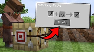 This is why Minecraft should add the fletching table in 120 [upl. by Peper]