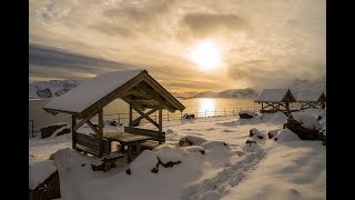 LOFOTEN Nusfjord to Vareid to Ballstad Feb2017 [upl. by Norit]