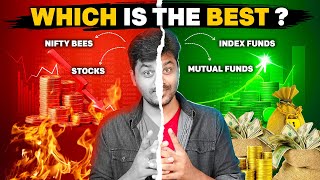 Mutual Funds Vs ETFs 💹 💰Nifty 50 Index Fund vs Nifty Bees 🏆 Which is Better 🤔 TS [upl. by Rosecan241]