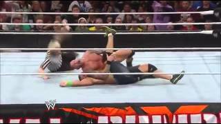 Raw John Cena vs The Miz  WWE Championship Match [upl. by Hama458]