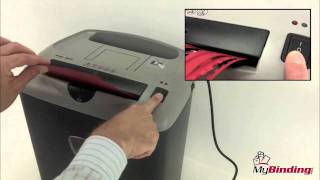 Reviewing the Fellowes PowerShred PS60 Strip Cut Shredder  3860104 [upl. by Morena]