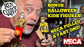 BONUS Walmart Exclusive NECA Ben Cooper Halloween Costume Kids Figures Unboxing [upl. by Aineval]