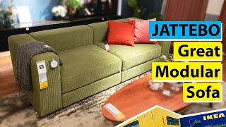 IKEA JATTEBO SOFA Full Review [upl. by Anafetse]