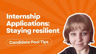 Tips for Staying Resilient with Dagmara  Candidate Pool Tips [upl. by Isola]