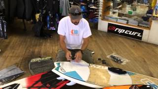 Kiteboarding Surfboard Setup Tips and Tricks [upl. by Nodnorb291]