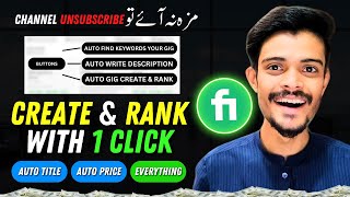 New TOOL How To Create amp Rank Fiverr Gig On First Page  Fiverr Gig Ranking  Fiverr gig [upl. by Dnumsed613]