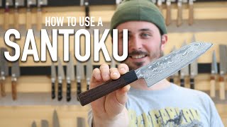 What is a Santoku  Master your Japanese knife [upl. by Nahshon]