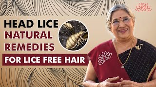 LiceFree Hair Naturally Head Lice Remedies  Healthy Scalp and Hair Tips  Dr Hansaji [upl. by Nathanson]