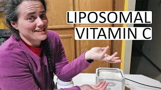 Making Liposomal Vitamin C  Recipe and How I Make It [upl. by Esinrahc726]