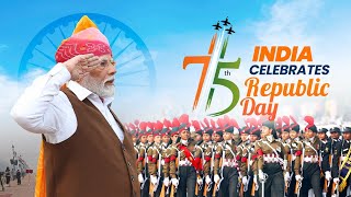 75th Republic Day Parade LIVE from Kartavya Path  26 January 2024 Parade Live [upl. by Irrab720]