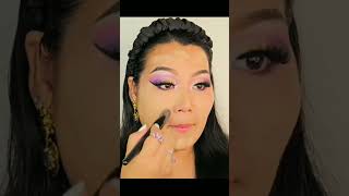 Purple Cut creaae Eyeshadow Tutorial [upl. by Nileuqaj115]