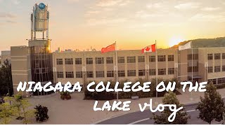 Niagara college on the lake campus tour Inside tour Classes gym library [upl. by Relyhcs]