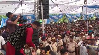 Lakhwinder Wadali Live Pathankot Video Jassi Sadwal [upl. by Eednam812]