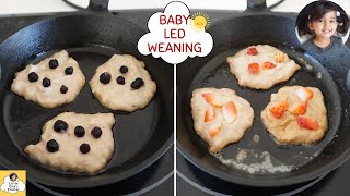 5 minutes Banana fritters recipe  3 Ingredients  No egg No sugar  Baby food recipe 6 months [upl. by Larine]