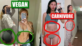 Steak and Butter Gal cant gain any muscle on the Carnivore diet Shes Malnourished meatkills [upl. by Apicella594]