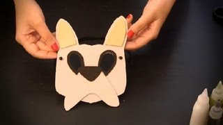 Cómo hacer un antifaz de perro  Antifaces de animales para niños [upl. by Maisey7]