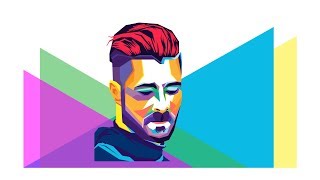 Full WPAP Art Tutorial Adobe Illustrator [upl. by Anahcra]