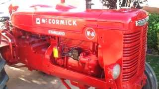 International McCormick W4 Tractor [upl. by Neda378]