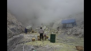 Indonesias Hellish Ijen Sulfur Mine [upl. by Areivax336]