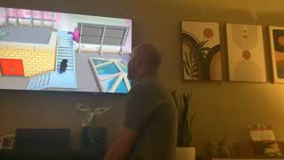 My dad playing Gang Beasts PT2 [upl. by Ettena]