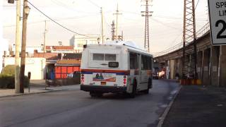 MTA Long Island Bus Orion V 501 CNG 1583 N25  Broadway amp Stauderman Avenue [upl. by Landri]