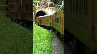 Train entering into the Tunnel No4 near Thenmala railway station kollam punalur Sengottai rail route [upl. by Drue]