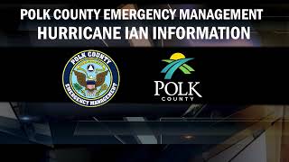 Hurricane IAN Polk County Waste amp Recycling Schedule [upl. by Annaeoj897]