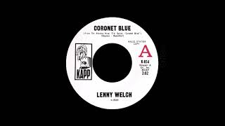 Lenny Welch  Coronet Blue [upl. by Eynenihc]