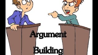 Debate Skill Argument Building [upl. by Enidlarej]