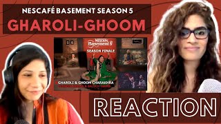 GHAROLIGHOOM CHARAKHRA NESCAFEBasementPakistan S5 REACTION  Tahseen Sakina and Baluch Twins  XulfiOfficial [upl. by Natal418]