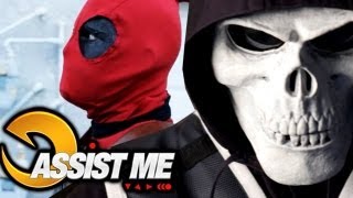 ASSIST ME Feat Taskmaster Part 1 Ultimate Marvel vs Capcom 3 TutorialParody [upl. by Mathre]