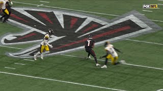 Kirk Cousins 15yard laser pinpoints Mooney in Steelers territory [upl. by Campball]